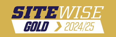 DML Construction have earned Gold for Sitewise 2024/25